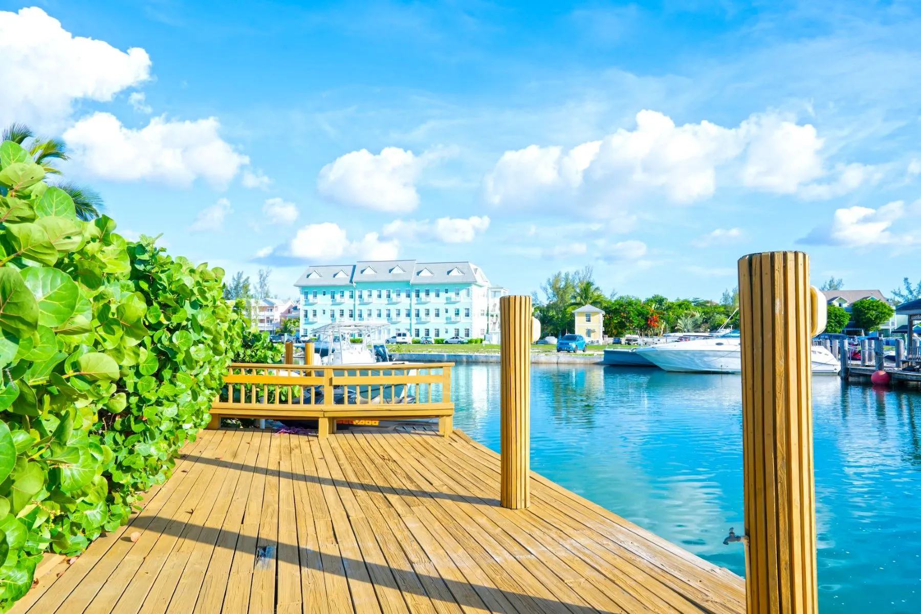 55-foot dock on canal